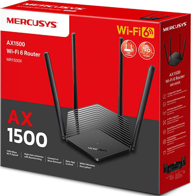Mercusys MR1500X netbeinir