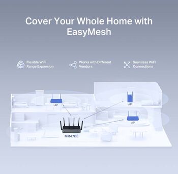 Mercusys MR47BE WiFi 7 netbeinir
