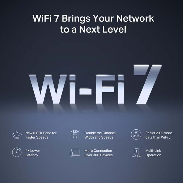 Mercusys MR47BE WiFi 7 netbeinir