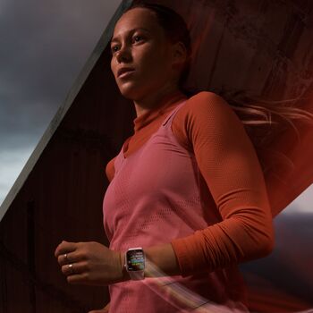 Apple Watch Series 9 GPS 45mm - Bleikt/Bleik Sport ól 