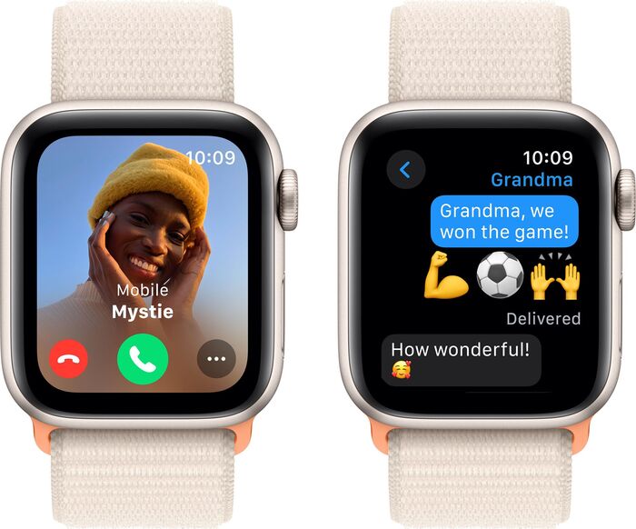 Apple Watch SE (2023) GPS 40mm - Starlight/Sport Loop 