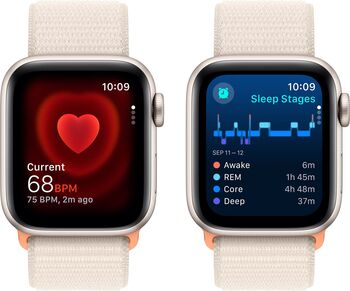 Apple Watch SE (2023) GPS 40mm - Starlight/Sport Loop 