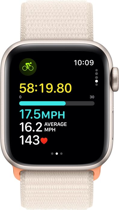 Apple Watch SE (2023) GPS 40mm - Starlight/Sport Loop 