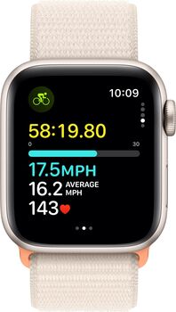 Apple Watch SE (2023) GPS 40mm - Starlight/Sport Loop 