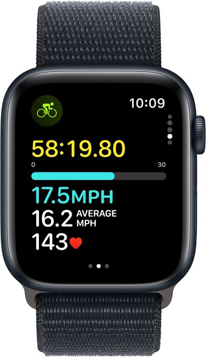 Apple Watch SE (2023) GPS 44mm - Midnight/Sport Loop