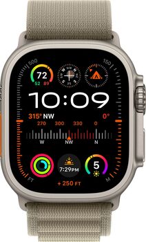 Apple Watch Ultra 2 LTE - Olive Alpine ól L 