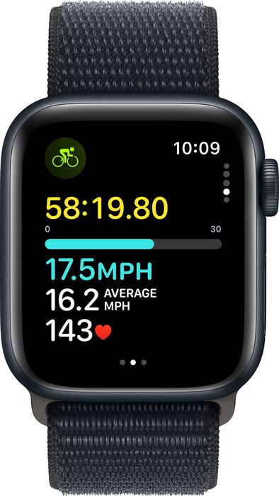 Apple Watch SE 2nd Gen LTE 40mm - Midnight/Sport Loop