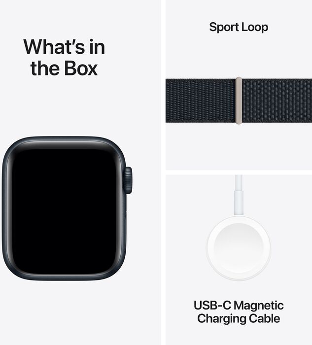 Apple Watch SE 2nd Gen LTE 40mm - Midnight/Sport Loop