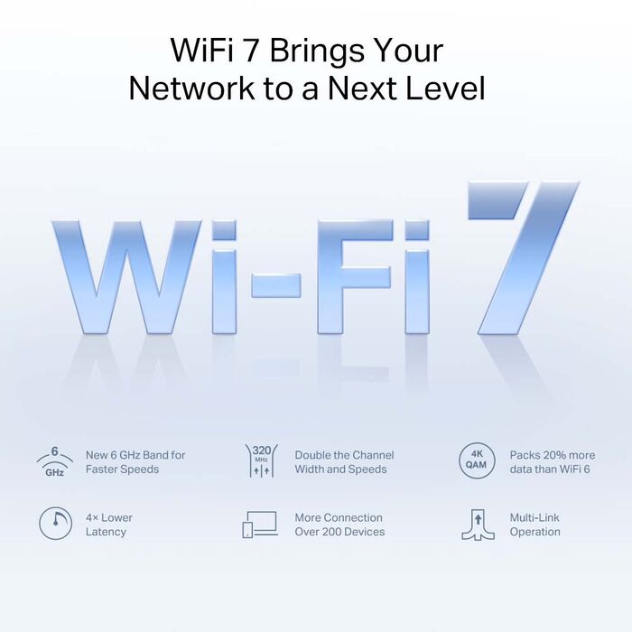 Mercusys Halo H47BE WiFi 7 mesh-kerfi (2-pk)