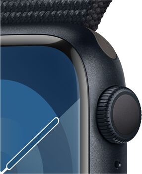 Apple Watch Series 9 LTE 41mm - Dökkblátt/Dökkblá Sport ól 