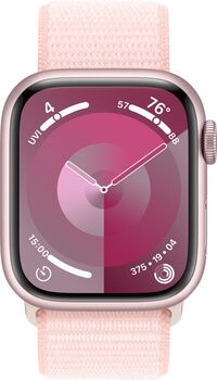 Apple Watch Series 9 LTE 41mm - Bleikt/Bleik Sport ól 