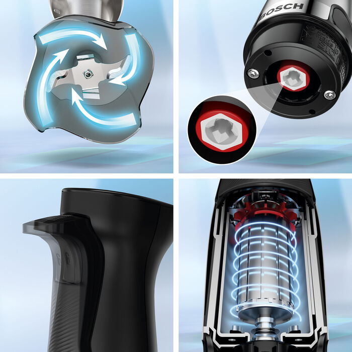 Bosch ErgoMaster Series 6 töfraspoti - Svartur