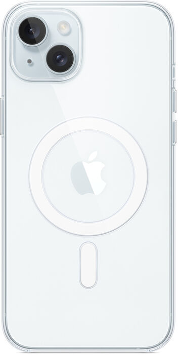Apple iPhone 15 Plus MagSafe símahulstur - Glært 