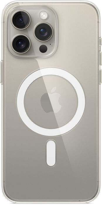 Product image not available for Apple iPhone 15 Pro Max MagSafe símahulstur - Glært
