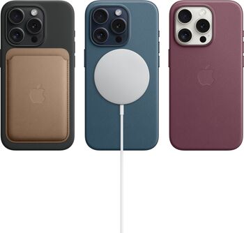 Apple iPhone 15 Pro 128 GB snjallsími - Hvítur Titanium