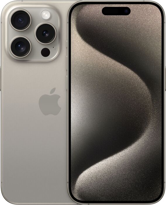 Apple iPhone 15 Pro 128 GB snjallsími - Grár Titanium