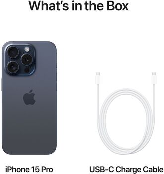 Apple iPhone 15 Pro 256 GB snjallsími - Blár Titanium