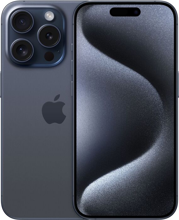 Apple iPhone 15 Pro 256 GB snjallsími - Blár Titanium