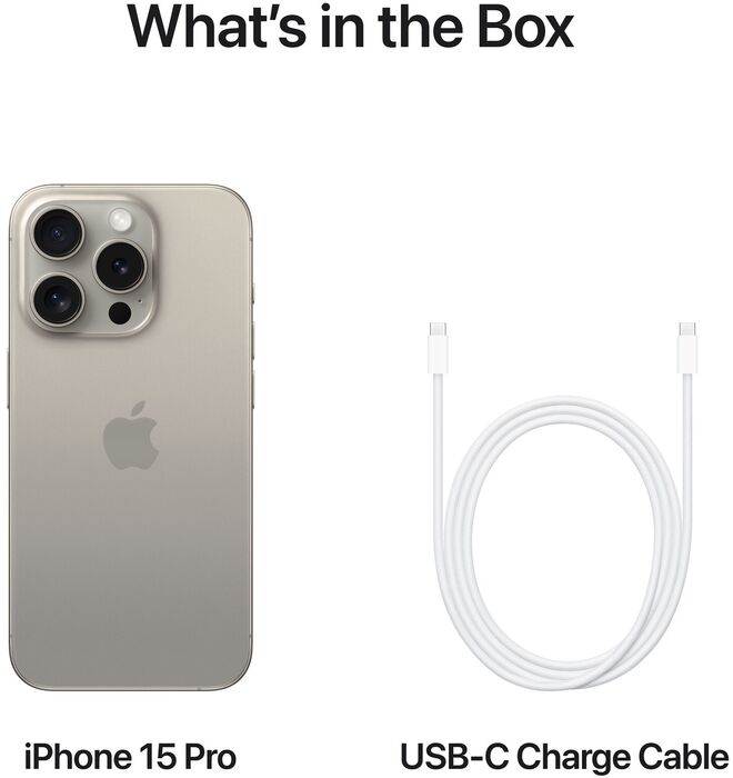 Apple iPhone 15 Pro 512 GB snjallsími - Grár Titanium