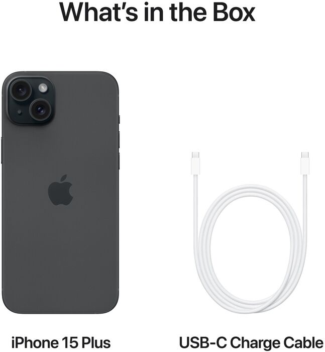Apple iPhone 15 Plus 128 GB snjallsími - Svartur