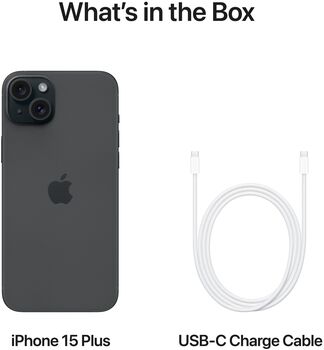 Apple iPhone 15 Plus 128 GB snjallsími - Svartur