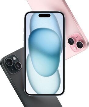 Apple iPhone 15 Plus 128 GB snjallsími - Bleikur