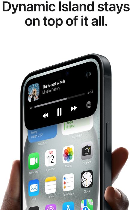 Apple iPhone 15 Plus 128 GB snjallsími - Bleikur