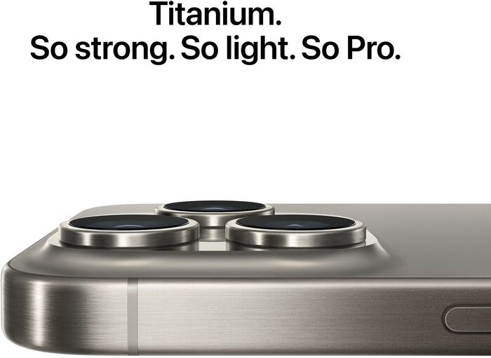 Apple iPhone 15 Pro Max 256 GB snjallsími - Grár Titanium