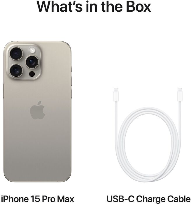 Apple iPhone 15 Pro Max 256 GB snjallsími - Grár Titanium