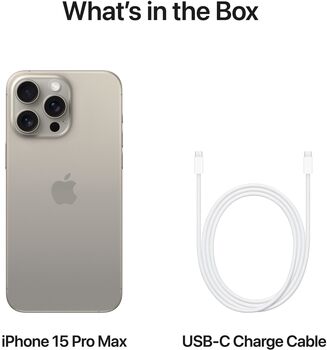 Apple iPhone 15 Pro Max 256 GB snjallsími - Grár Titanium