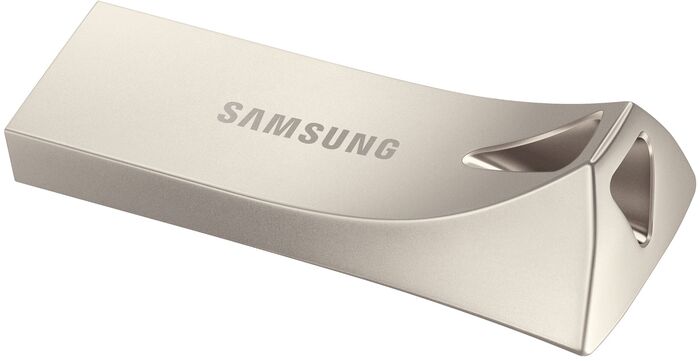 Samsung Bar Plus minnislykill - 64 GB - Silfur
