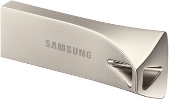Samsung Bar Plus minnislykill - 64 GB - Silfur