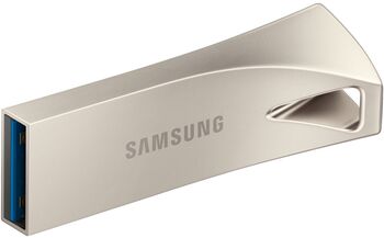 Samsung Bar Plus minnislykill - 64 GB - Silfur