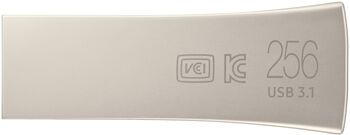 Samsung Bar Plus minnislykill - 64 GB - Silfur