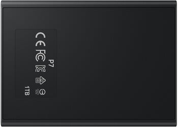 Samsung P7 1TB SSD flakkari - Svartur