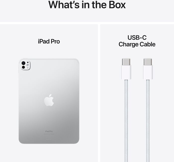 Apple iPad Pro 11" (2024) 256GB Wi-Fi - Silfur