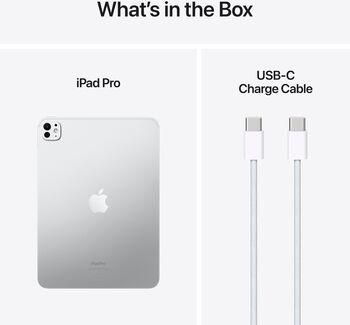 Apple iPad Pro 11" (2024) 256GB Wi-Fi - Silfur