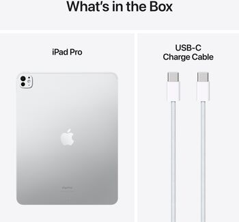 Apple iPad Pro 13" (2024) 256GB Wi-Fi - Silfur