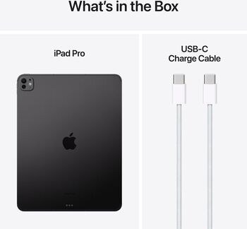 Product image not available for Apple iPad Pro 13" (2024) 256GB Wi-Fi+5G - Svartur