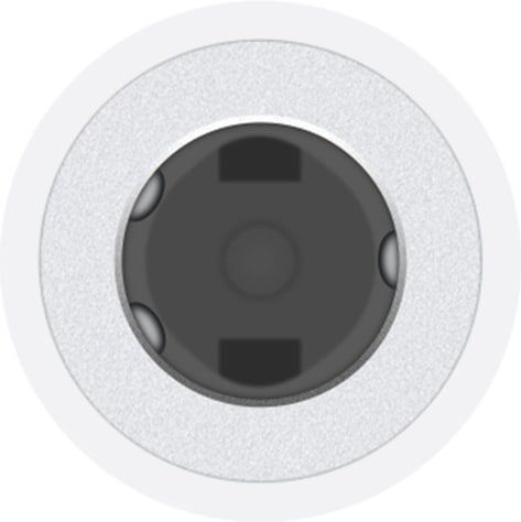 Apple USB-C í 3,5 mm mini-jack breytistykki - Hvítt