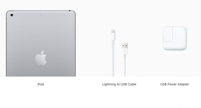 Apple iPad 2019 10,2" WiFi 32GB - Dökkgrár