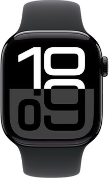 Apple Watch Series 10 GPS 42 mm - Svart Sport ól
