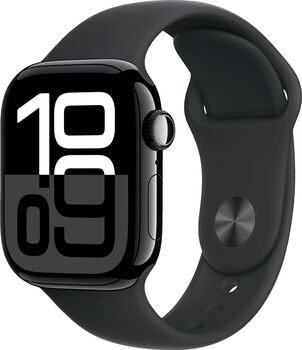 Apple Watch Series 10 GPS 42 mm - Svart Sport ól