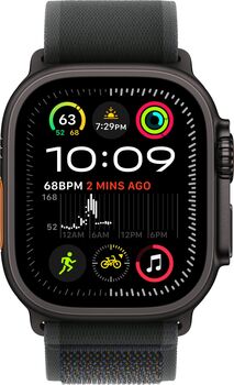Apple Watch Ultra 2 GPS/4G 49mm - Svart títaníum Trail ól