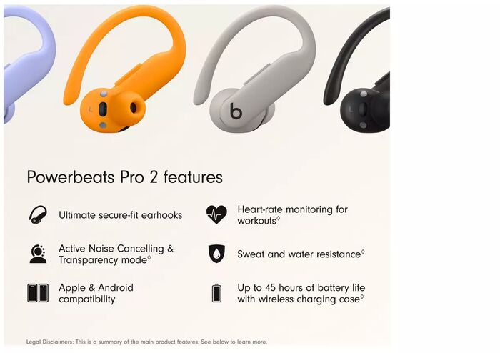 Beats Powerbeats Pro 2 heyrnartól - Ljósbrún
