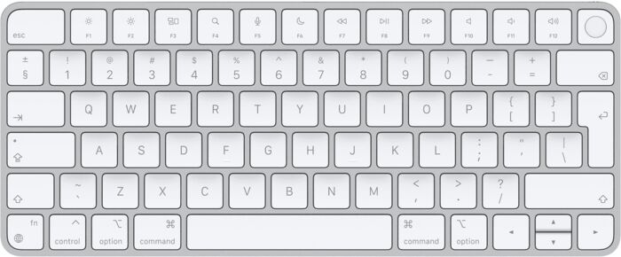 Apple Magic Keyboard með Touch ID - Hvítt