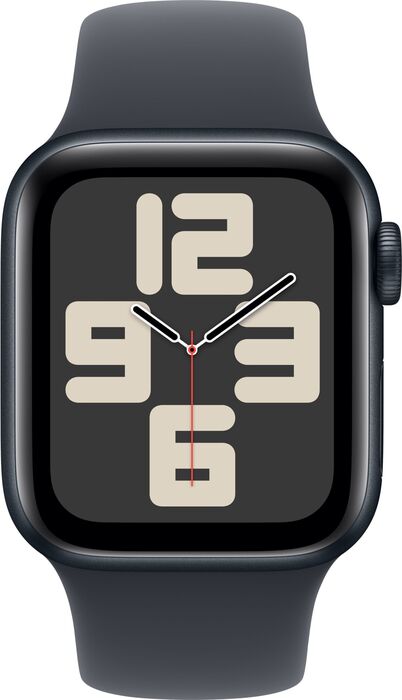 Apple Watch SE 2nd Gen GPS 40 mm - Svart Sport ól