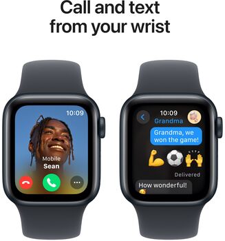 Apple Watch SE 2nd Gen GPS 40 mm - Svart Sport ól