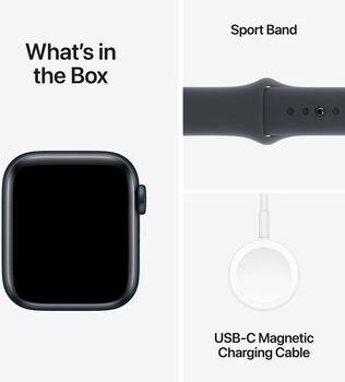 Apple Watch SE 2nd Gen GPS 40 mm - Svart Sport ól