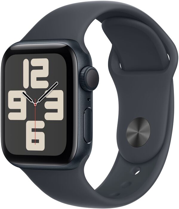 Apple Watch SE 2nd Gen GPS 40 mm - Svart Sport ól